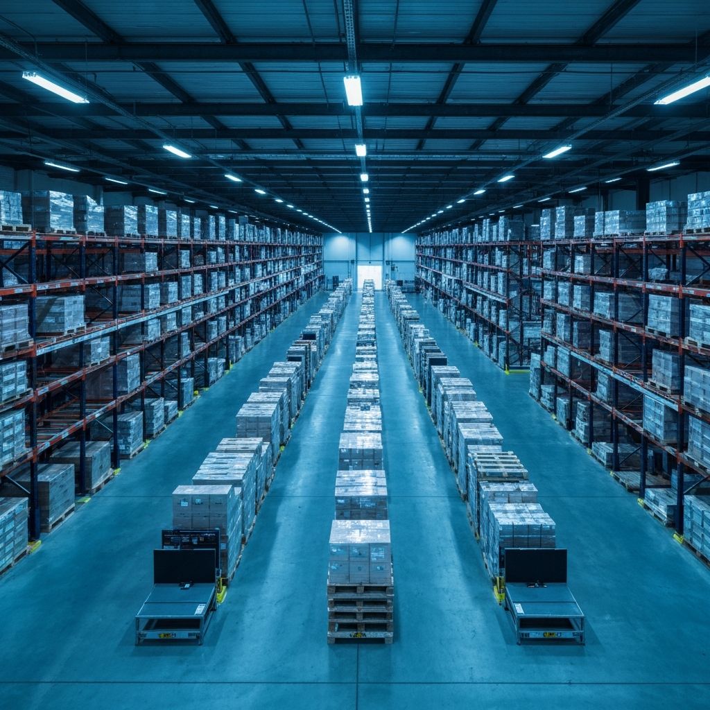 Warehouse distribution centre security overview